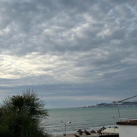 Sunset Sea View - Beachfront Balcony - Ac - Wifi Durrës Eksteriør billede